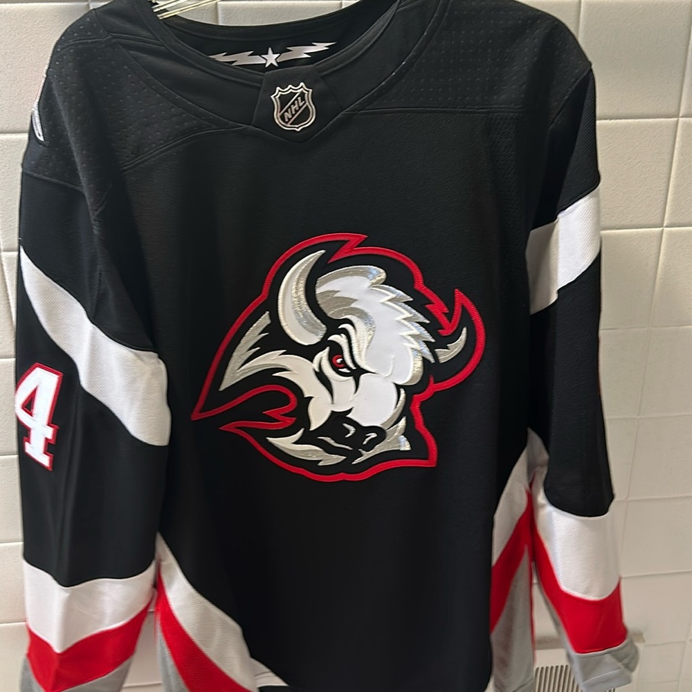 Black and red Buffalo Sabres Jersey